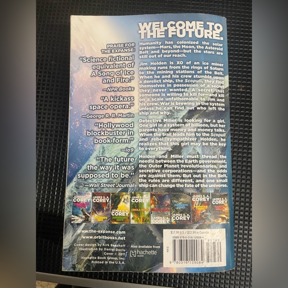 Leviathan Wakes Paperback by James S.A. Corey , The Expanse - Picture 2 of 6